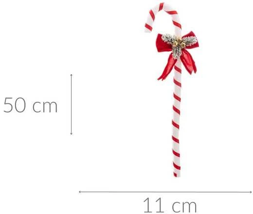 Atmosphera Kalėdinė puošmena Cukranendrės, 50 cm
