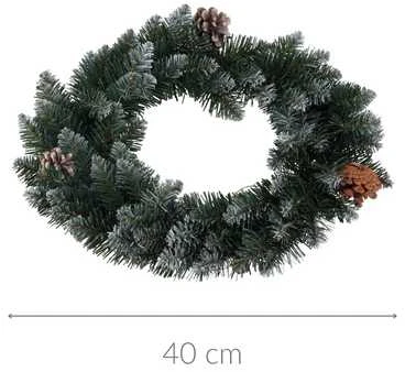 Home Styling Collection Kalėdinis vainikas savęs puošimui, Ø 40 cm