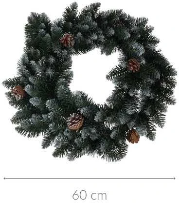 Home Styling Collection Kalėdinis vainikas savęs puošimui, Ø 60 cm
