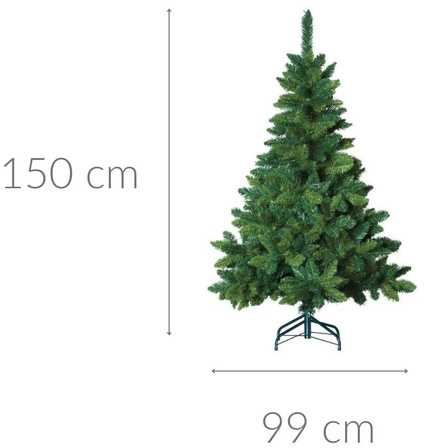Mfp Paper Kalėdų eglutė žalia šventėms, 150 cm