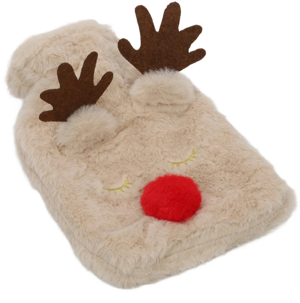 Home Styling Collection Karšto vandens butelis pliušinio žaislo formos, 26 cm