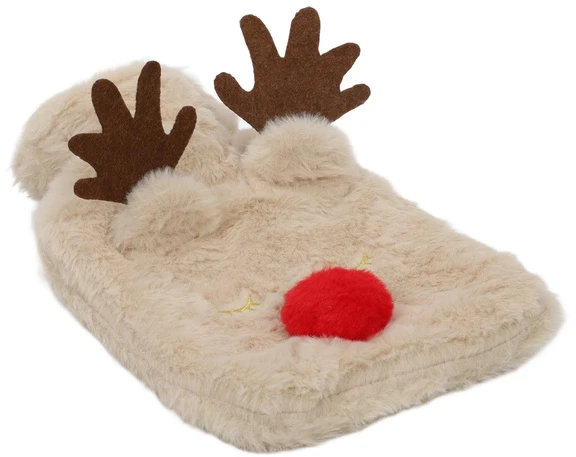 Home Styling Collection Karšto vandens butelis pliušinio žaislo formos, 26 cm