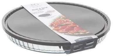 Secret De Gourmet Kepimo forma tarkuota su dangčiu, universalus stiklinis indas