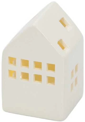 Home Styling Collection Keraminiai LED SCANDI nameliai, 3 šviesų dekoracijos