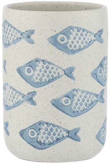 Keraminis dantų šepetėlio puodelis AQUAMARIN, Wenko