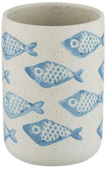 Keraminis dantų šepetėlio puodelis AQUAMARIN, Wenko