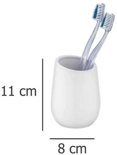 Keraminis puodelis šepetėliams BADI, pilka, Wenko