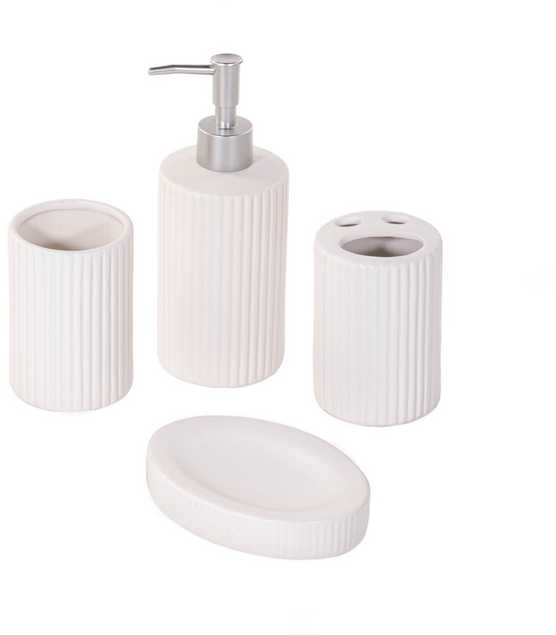 Bathroom Solutions Keraminių vonios reikmenų rinkinys, 4 vnt