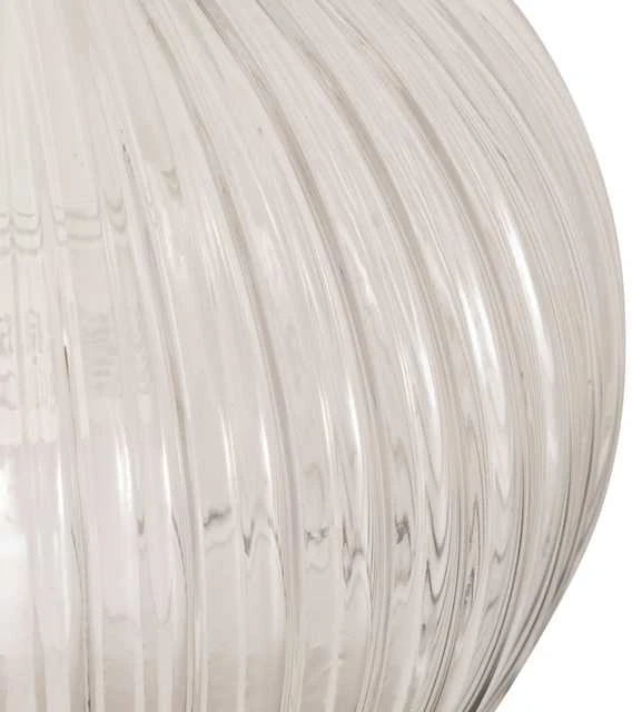 Lamp Kugel sieninis šviestuvas KRYS, aukso ir stiklo, aukštis 30 cm