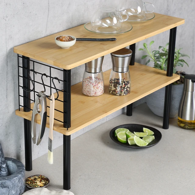 Kesper Bamboo Virtuvės lentyna, bambukas