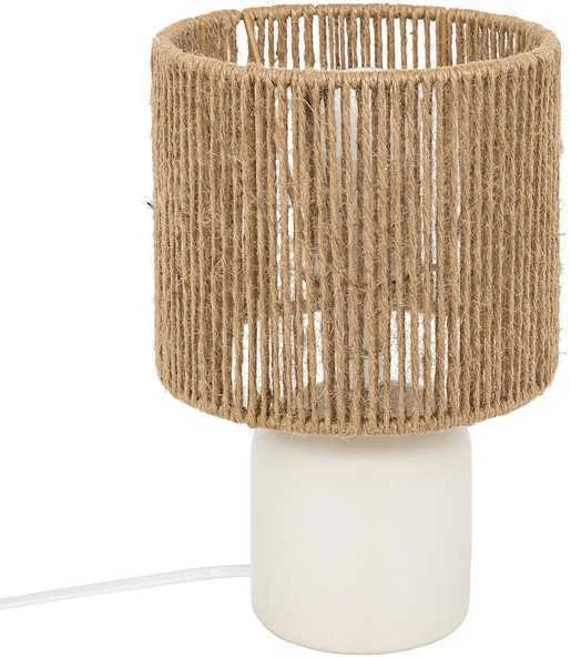 KOBY keraminis stalinis šviestuvas su austu gaubtu, 24 cm