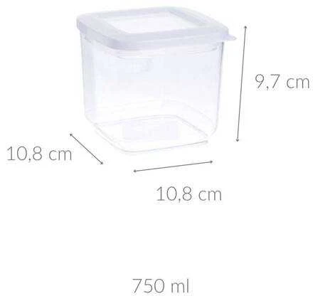 Birių produktų indas 750 ml