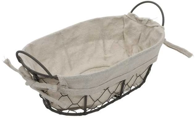 Krepšelis duonai, duonai, vaisiams COUNTRY STYLE, 26x17x9 cm, ZELLER