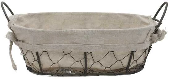 Krepšelis duonai, duonai, vaisiams COUNTRY STYLE, 26x17x9 cm, ZELLER