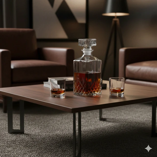 Home Styling Collection Kristalinis dekanteris - 900 ml