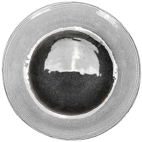 Home Styling Collection LAKRIS plokščio stiklo plokštė, Ø 28 cm