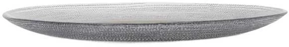 Home Styling Collection LAKRIS plokščio stiklo plokštė, Ø 28 cm
