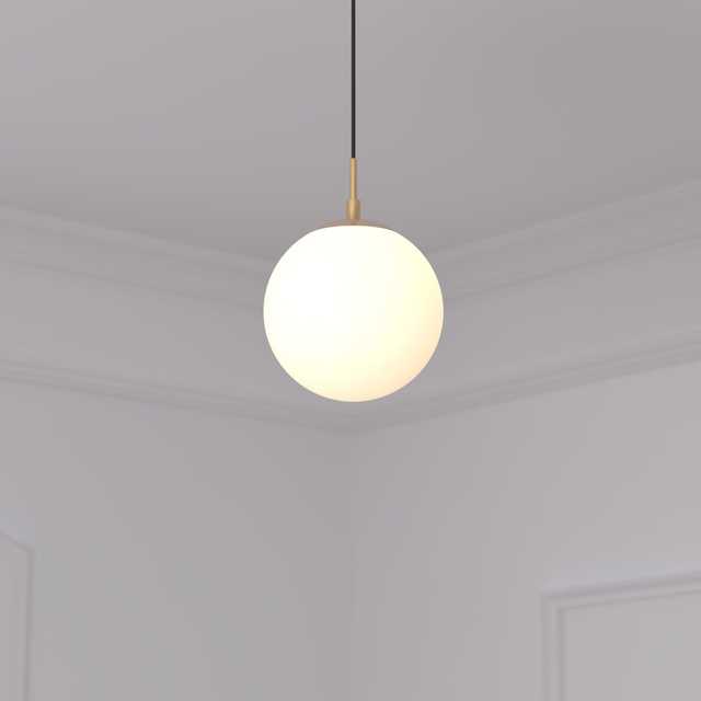 Atmosphera Lamp Apvalus pakabinamas šviestuvas DRIS, baltas rutulinis, Ø 20 cm