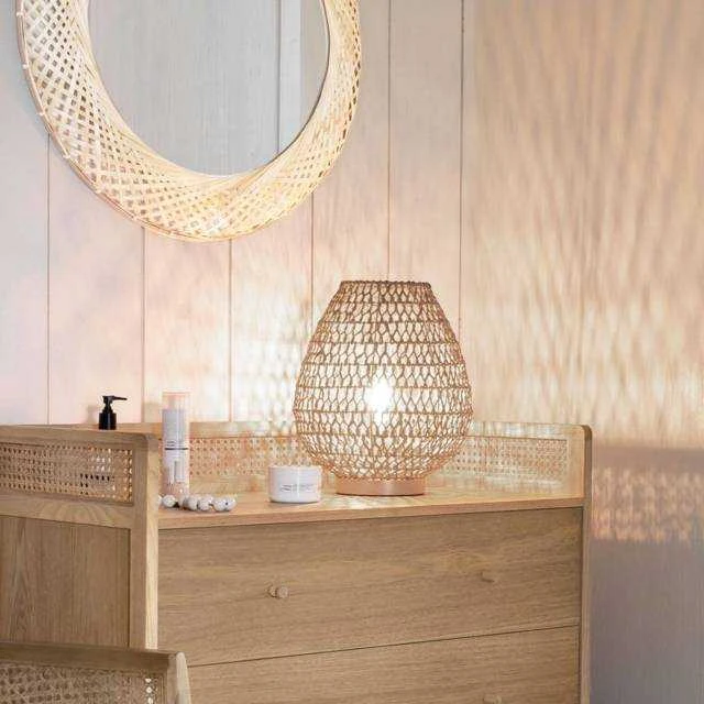 Atmosphera Lamp ETEL stalinis šviestuvas su ažūriniu gaubtu, 35,5 cm