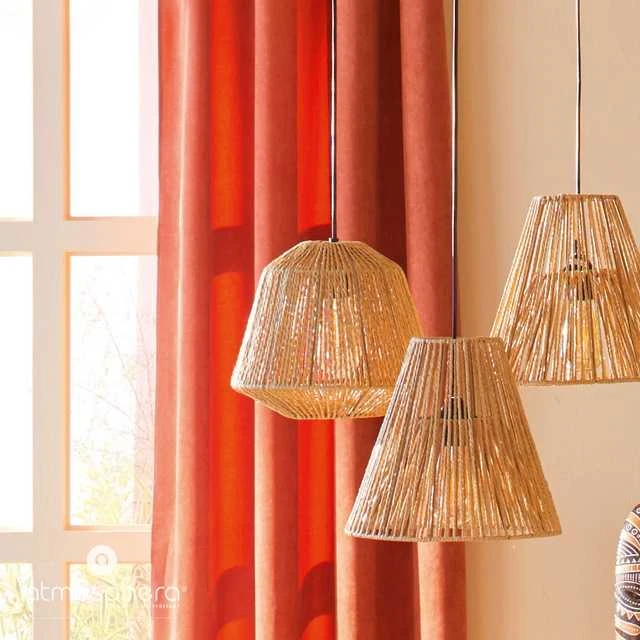 Pakabinamas šviestuvas Atmosphera Lamp Etninis lubinis šviestuvas, patrauklus pakabinamas apšvietimas su difuzoriumi E27