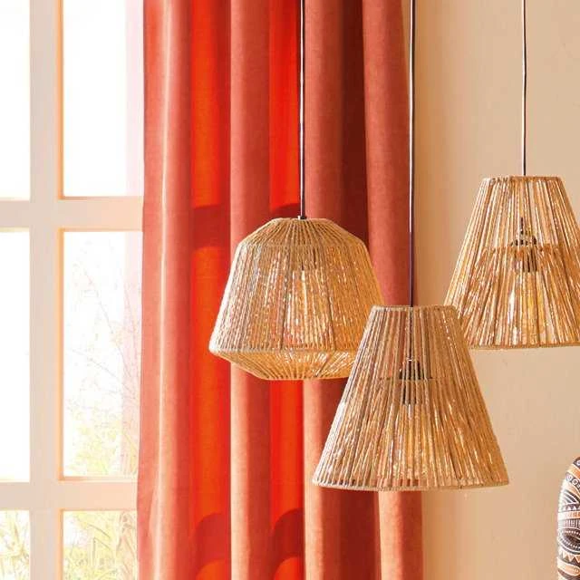 Pakabinamas šviestuvas Atmosphera Lamp Etninis lubinis šviestuvas, patrauklus pakabinamas apšvietimas su difuzoriumi E27