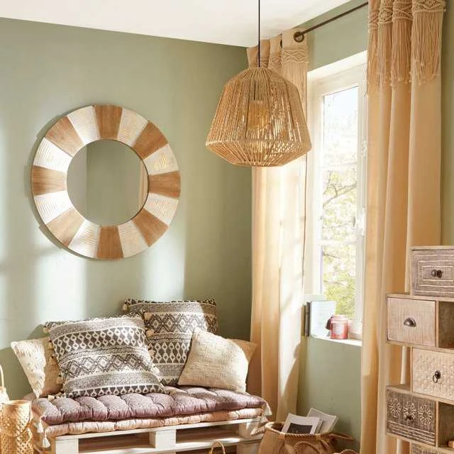 Pakabinamas šviestuvas Atmosphera Lamp Etninis lubinis šviestuvas, patrauklus pakabinamas apšvietimas su difuzoriumi E27