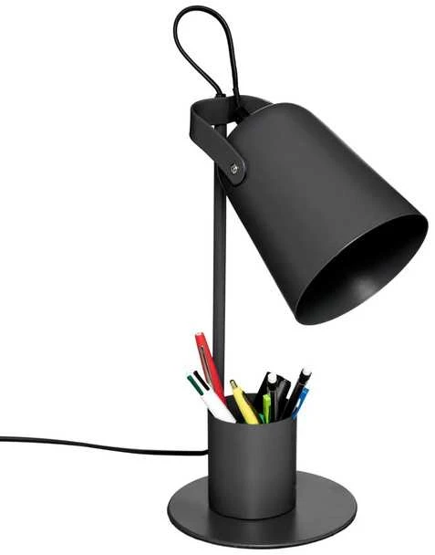Atmosphera Lamp ELIO stalinė lempa su metaline konstrukcija, aukštis 34 cm