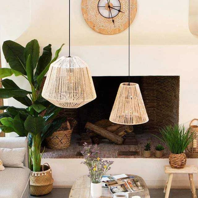 Atmosphera Lamp Pakabinamas šviestuvas su metaliniu ir popieriniu šviestuvu, Ø 30 cm, smėlio spalvos