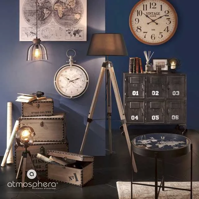 Pakabinamas šviestuvas Atmosphera Lamp Pramoninis šviestuvas, Ø 25 cm, ažūrinis gaubtas