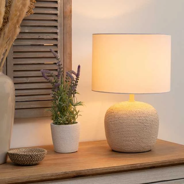 Atmosphera Lamp Stalinis šviestuvas ant keraminio pagrindo DAVIA, aukštis 40 cm