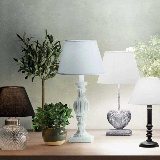 Atmosphera Lamp Stalinis šviestuvas PATINE BLANC su gaubtu, 55 cm