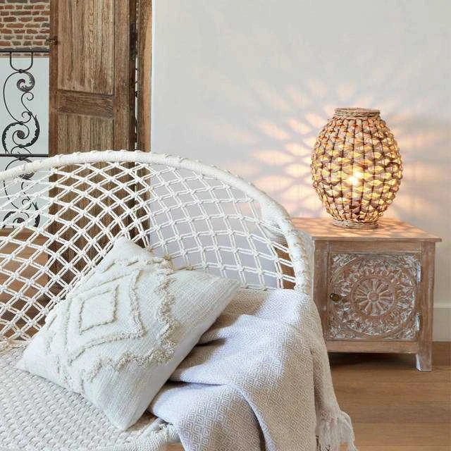 Atmosphera Lamp Stalinis šviestuvas SAND su hiacinto gaubtu, aukštis 40 cm