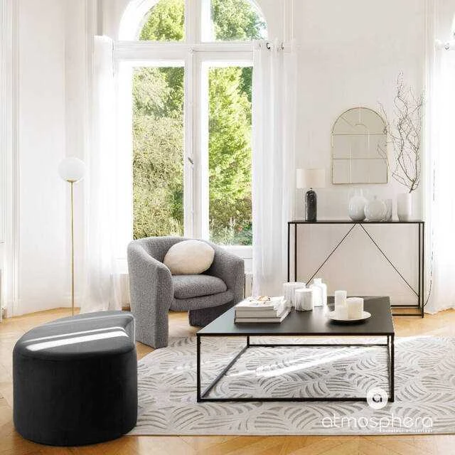 Dekoracja Domu Lamp Toršeras su apvaliu gaubtu, metalas, auksas, 134 cm