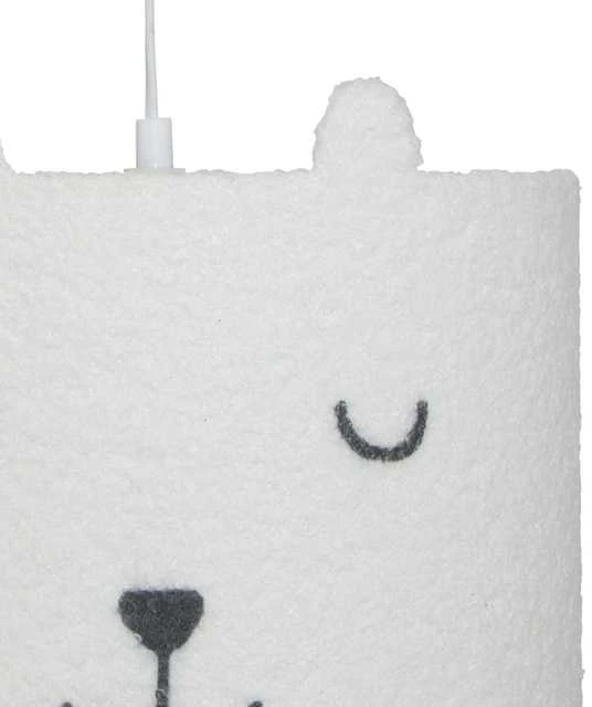 Atmosphera Lamp Lubinis šviestuvas vaikų kambariui TOXEY, meškiukas su ausytėmis, Ø 28 cm