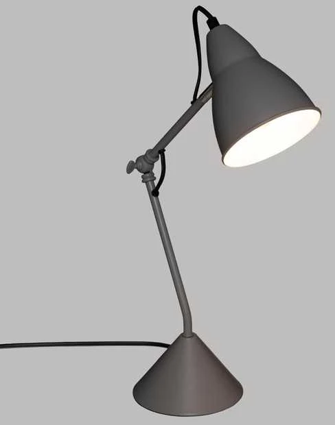 Lamp AUDE stalinė lempa, metalinė, 62 cm