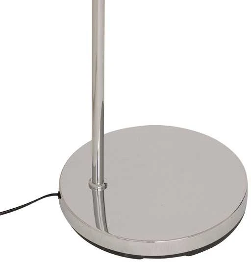 Lamp FLORIS arkinis toršeras, metalinis, sidabro spalvos, 177 cm