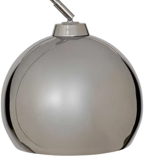 Lamp FLORIS arkinis toršeras, metalinis, sidabro spalvos, 177 cm