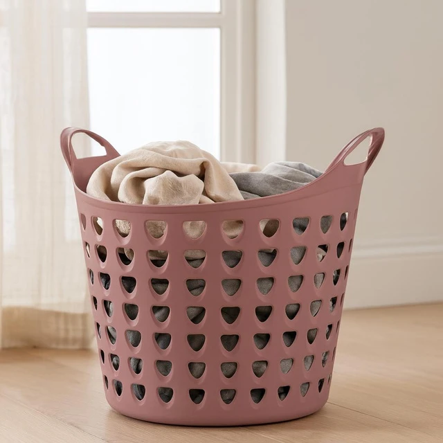Storage Solutions Lankstus plastikinis skalbinių krepšys, 26 l