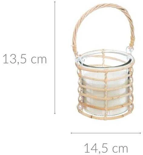 Atmosphera Atmosferos žibintas, žvakė nuo uodų, citrinžolės kvapas, 430 g