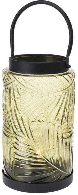 Home Styling Collection LED žibintas, spalvotas stiklas, 20,5 cm
