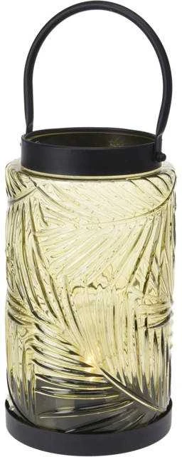 Home Styling Collection LED žibintas, spalvotas stiklas, 26 cm