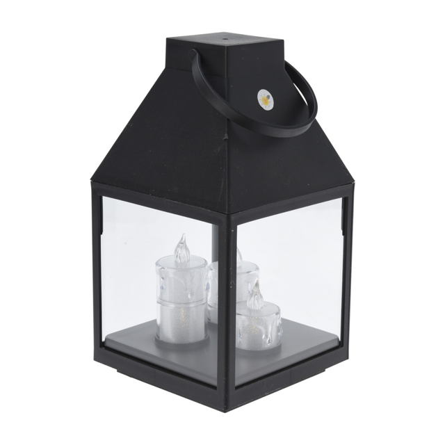 Ambiance Light Aplinkos šviestuvas ADVENTO ŽIBINTAS RORATY LED 25CM 3 ŽVAKĖS 7094559