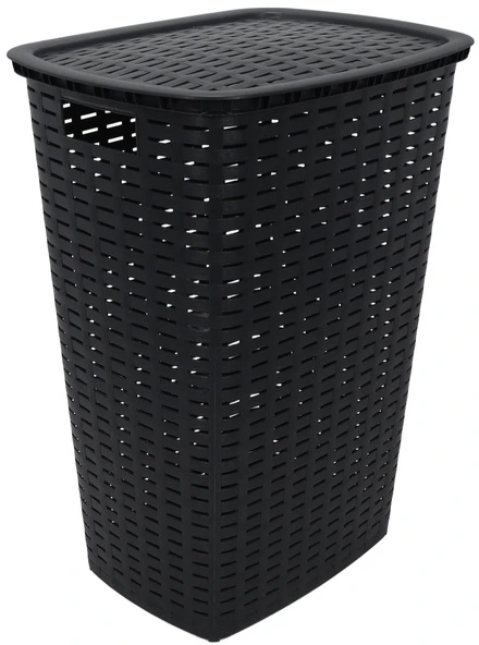 Storage Solutions Skalbinių krepšys iš perdirbto plastiko, 53 l