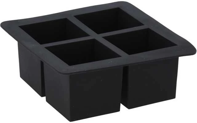 Excellent Houseware Silikoninė ledo kubelių forma XXL 15,5x15,5x6 cm