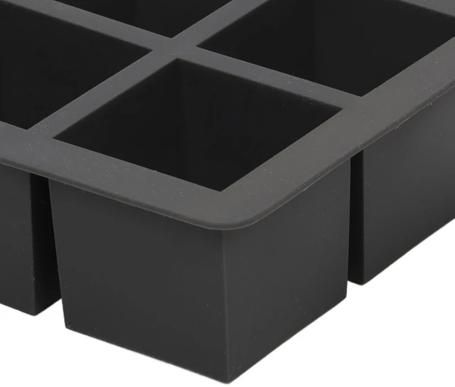 Excellent Houseware Silikoninė ledo kubelių forma XXL 15,5x15,5x6 cm