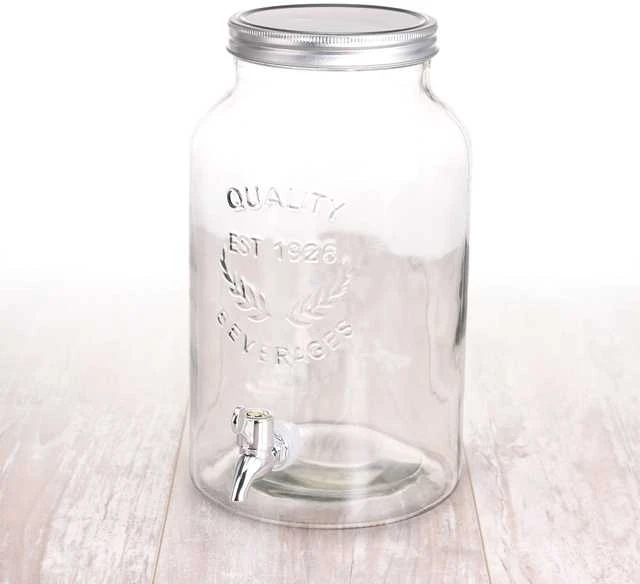Nežinomas Stiklainis su kraneliu stiklinis 5,5 l
