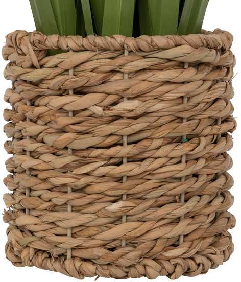 Atmosphera Lininė puokštė ZYA vazonėlyje iš natūralaus pluošto, 91 cm
