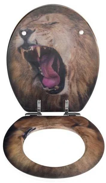 LION klozeto sėdynė su MDF, WENKO