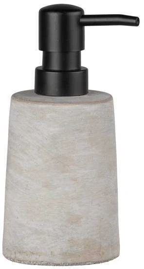 Liquid soap dispenser VILLENA, concrete, 150 ml, Wenko