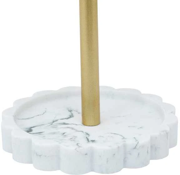 5five Simply Smart Kosmetinio veidrodėlio gėlė MARBY su papuošalų padėklu, Ø 12,2 cm